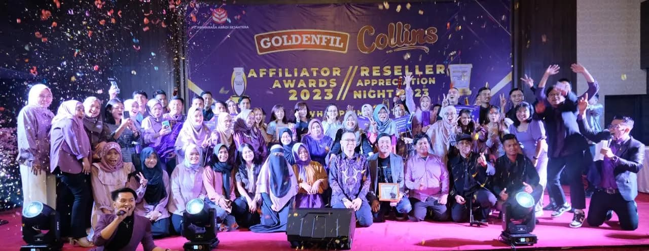 PT Primarasa Abadi Sejahtera Sukses Adakan Affiliator Awards 2023 & Reseller Appreciation Night 2023